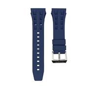 TSAR BOMBA Strap, Suitable Tonneau Shape Watch, Silicone, Buckle, Length 205mm, width 20mm