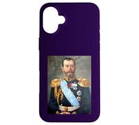 Tsar Nicholas II Russian Orthodox Christian Martyr Saint Case for iPhone 16 Plus