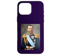 Tsar Nicholas II Russian Orthodox Christian Martyr Saint Case for iPhone 16 Pro Max