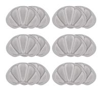 Tsathoggua Back of Heel Cushion Inserts, Self-Adhesive Heel Grips Pads for Shoe Too Big, Heel Protectors Guards Liners for Women Men Preventing Blisters, Improved Shoe Fit (Gray)
