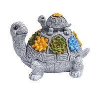 Tsawntd Desk Ashtray with Lid, Turtle Resin Windproof