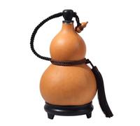 Tsawntd Gourd Bottle, Natural Gourd Water Bottle Handcrafted Leakproof Drinking With Edible Beeswax Multipurpose Home Decor & Drink Container, Large Water