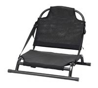 Tsawntd Kayak Seats with Back Support, Adjustable Foldable Canoe Seat with Back Support Breathable Mesh Cushion for Kayaks, Inflatable Boats