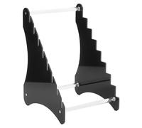 Tsawntd Knife Display Case, Acrylic Knife Display Stand, Black Storage, Holder for, Storage Shelf for Exhibition, Dagger Stand