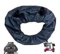 Tsawntd Mobility Scooter Accessories, Clear PVC Mobility Scooter Control Panel Till Cover with Elastic Cuffs, Rain Guard for Outdoor Travel & Emergency