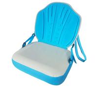 Tsawntd Paddleboard Seat, Inflatable Paddle Board Seat, Adjustable Kayak Seats With Storage Pocket - Blue & White
