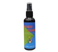Tsawntd Pool Ball Cleaner, 100ml Restorer Polish Ball Spray, Machine or Hand Wash Pool Table Cleaner Removes Chalk Residue, Dust, Dirt Spray Billiard Table