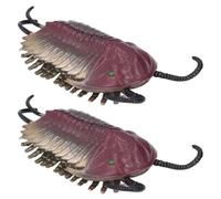Tsawntd Realistic Trilobite Model, 2PCS Lifelike PVC Ocean Animal Toys for Educational Display, Sturdy Toy Animals Figures for Kids Learning and Collection Toy Animals Figures