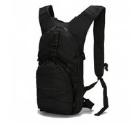 Tsawntd Rucksack Backpack Waterproof Hiking Daypack With Helmet Holder - Rucksack For Hiking Cycling Black