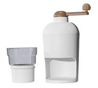 Tsawntd Shaved Ice Machine BPA Free Snow Cone Machine Portable Ice Crusher with Hand Crank Manual Snow Cone Maker with Cube Tray for Snowcones Cream ＆ Slushy Crushed Maker Crusher