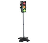 Tsawntd Traffic Light 28'' Traffic Light Toy with Sound ＆ Manual/Auto Modes Realistic Battery Powered Safety Educational Toys for Children Age 3 Above Stop Toy