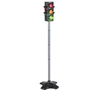 Tsawntd Traffic Light 49'' Traffic Light Toy with Sound ＆ Manual/Auto Modes Realistic Battery Powered Safety Educational Toys for Children Age 3 Above Stop Toy