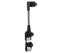 Tsawntd Umbrella Holder for Stroller & Golf Trolley, 360° Adjustable Anti-Wind Umbrella Clamp Attachment with Secure Lock, Fits Chairs, Wheelchairs, Beach Carts (Black), summer