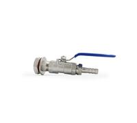 TSCFHGQI 3/8" 1/2" Stainless Steel 304 1-piece Ball Valve DN10 DN15(TYPE B)