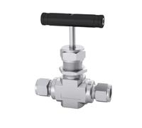 TSCFHGQI SS-18RS8 Stainless Steel Integral Valve Cap Needle Valve 1/2 in 1.80 Cv Tube Fitting