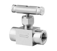TSCFHGQI SS-20VF4RT Stainless Steel Integral Valve Cap Needle Valve 0.21Cv 1/4in Internal Thread V-shaped Valve