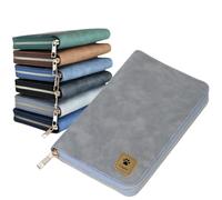 TSD Custom Pet Health Record Holder Bag Personalized Vaccine Card Wallet Engraved with Pet Name A6 Leather Pouch for Dog Cat Vet Travel Organizer