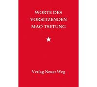 Tse-tung Mao Worte des Vorsitzenden Mao Tsetung (Hardback)