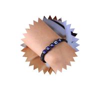 TseenYi Blue Evil Eye Bracelet Anklet Boho Evil Knots Rope Bracelet Evil Eye String Rope Knot Strand Bracelet Devil Hand Bracelet Summer Surfer Bracelet Jewelry for Women and Girls