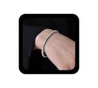 TseenYi Bohemia Tennis Bracelet Gold Tiny Crystal Chain Hand Vintage Sparkling Wedding Bracelet Adjustable Cubic Zirconia Bracelets Chain Slave Jewelry for Women, Zinc, No Gemstone