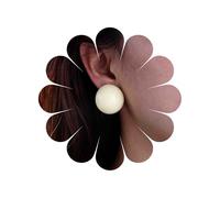 TseenYi Candy Round Ball Studs Earrings Large White Circle Ball Earrings Geometric Colorful Statement Acrylic Round Studs Exaggerate Big Candy Earring Solid Circle Ear Jewelry