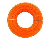 TSES Star Shape String Trimmer Line 1.6mm~4.0mm, Trimmer Rope | Pentagon Weed Eater Strimmer Line Bulk, Premium Nylon Universal(2.4mm(20m 65ft))