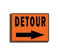 TSEZLOJH Tin Metal Signs Do Not Enter Parking Enter and Exit Arrow Yard Signs for Traffic Control Detour R Signs Art Nostalgic Tin Sign Decor 12X16 inch-Tin Painting
