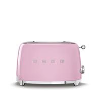 Smeg TSF01 Retro 2 Slice Toaster - Pink
