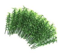 Tsffae 100pcs 15cm Plastic Miniature Model Tree Landscape Bamboo Tree Sand Table Model Home Decor Accessories Landform Project