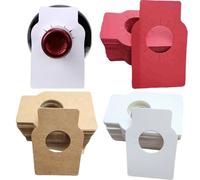 Tsffae 150pcs Wine Bottle Cellar Label, Wine Bottle Neck Tags, Reusable Cellar Rack Labels, for Wine Racks and Cellars to Mark the Vintage and Type of Wine