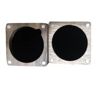 Tsffae 1pc Challenge Coin Presentation Display Gift Box Wood Single Coin Storage Box Brown Magnetic Commemorative Coin Badge Gift Case