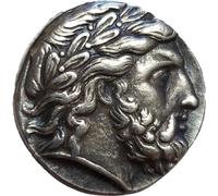 Tsffae 1pc Vintage Ancient Greek Coin Commemorative Coin Home Decoration Commemorative Coin Collectibles Crafts Toy Coins