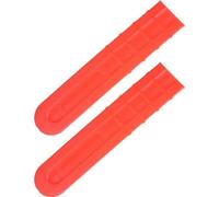 Tsffae 2pcs 20 Inch Chainsaw Chain Cover, Plastic Chainsaw Bar Blade Protective Cover, Scabbard Guide Plate Scabbard Cover for Garden Tools