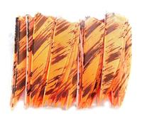 Tsffae 50pcs Hunting Arrows Feather Archery Vane Shield Archery Fletchings for Hunting Target Shooting Diy Accessories