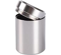 Tsffae Aluminum Storage Jar Mini Tea Can Small Tea Tins Portable Airtight Smell Proof Container Bottle for Herb Spices Coffee Teas