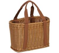 Tsffae Hand Woven Shopping Basket Rattan Fruit Vegetable Storage Basket Large Picnic Baskets Grocery Bag with Handle