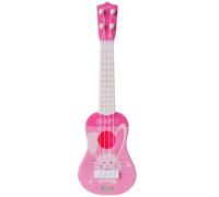Tsffae Kids Ukulele Toy with 4 Adjustable Strings and Picks - Mini Guitar Musical Instrument for Toddlers, Boys and Girls
