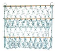 Tsffae Toy Hammock Stuffed Animals Storage Net Hand Woven Macrame Hanging Toy Storage Holder Soft Toys Hanging Net Organizer for Kids Bedroom Nursery