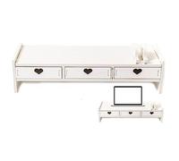 Tsffae Wood Monitor Stand Riser Desk Monitor Stand with Storage Shelf Cute Desktop Monitor Increase Rack Laptop Stand Save Space Desk Organizer Stand