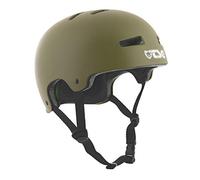 TSG helmet evolution, solid colour, Unisex, 75046, grün (satin olive), L-XL (57-59cm)