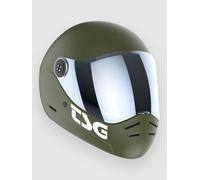 TSG Pass 2.0 Solid Color +Bonus Visor Helmet satin olive M