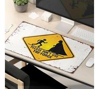 TSGB Mouse Pad Work Funny Please Don'T Use The Force: A Warning Sign Mouse Pad Desk Pads Large Mousepad