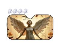 TSGB Sunshade For Car Windshield Angelic Wings And Whispers: A Serene Vision Car Windshield Sunshade Sun Shade For Car Sun Shade For Car(70x130cm)
