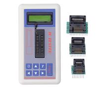 TSH06F Integrated Circuit Tester Professional IC Transistor Meter with Multiple Test Modes 5V 3.3V AUTO for Microelectronics Engineers Portable ABS Design (With terminal)