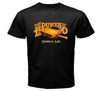 Tshirt Dukes of Hazzard General Lee Car New Cotton Tee Black New Mens T-Shirt