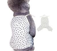 Tshirt for Dogs | Star Shape Pet Clothes - Comfortable Harness Skirt Puppy Cute Funny for Summer Spring Outfit Medium Breeds Outfit