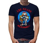 TShirt-People Los Pollos Hermanos Men's T-Shirt - Blue - Medium