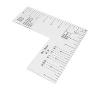Tshirt Ruler Guide for Embroidery Heat Press Printing T Shirt Ruler Left Chest Placement Tool(Adult Size Unisex)