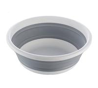 TSHOME Multipurpose Collapsible Round Washing Up Bowl Basin Outdoor Travel Camping Hiking Caravan Water Carrier Foldable Bucket
