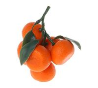 TShopm Realistic Lifelike Artificial Tangerine Fruit Oranges Fake Display Food Decor Home Party Decor